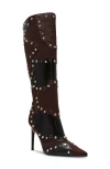 Steve Madden Revive Knee High Boot In Multi