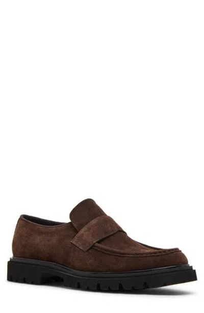 Steve Madden Reynolds Loafer In Brown