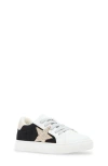 Shop Steve Madden Rezumer Platform Sneaker In Black/gold