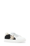 Shop Steve Madden Rezumer Platform Sneaker In Black/gold