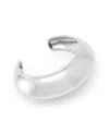 Steve Madden Rhodium Boho Statement Cuff Bracelet In Silver