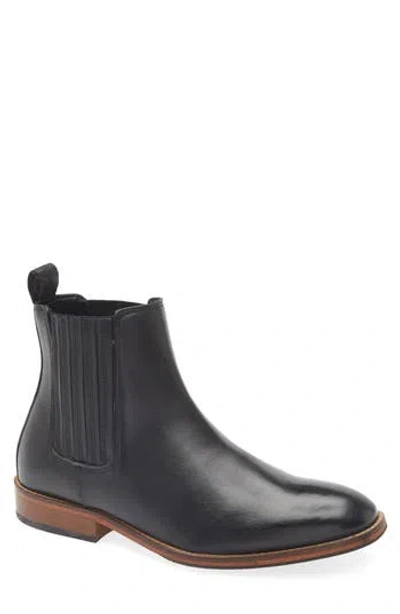 Steve Madden Rilyn Chelsea Boot In Black Leather