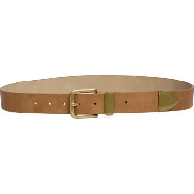 Steve Madden Ripple Faux Leather Belt In Pink