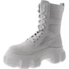 Steve Madden Rivka Womens Suede Platform Winter & Snow Boots In Beige