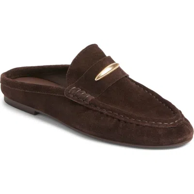 Steve Madden Rixy Metal Crescent Mule In Brown