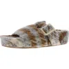 Steve Madden Rizzle Womens Open Toe Footbed Sandals In Multi