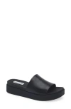 Steve Madden Robyn Platform Slide Sandal In Black