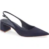 Steve Madden Robyn Pointed Toe Slingback Pump In Purple