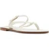 Steve Madden Roca Strappy Sandal In Bone Leather