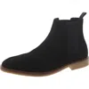 Steve Madden Romika Mens Mixed Media Ankle Chelsea Boots In Multi