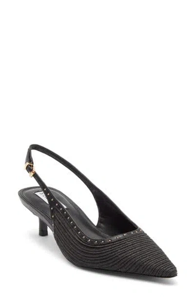 Steve Madden Romyn Kitten Heel Pump In Black