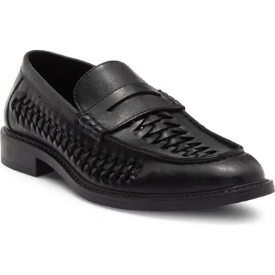 Steve Madden Rory Penny Loafer In Animal Print
