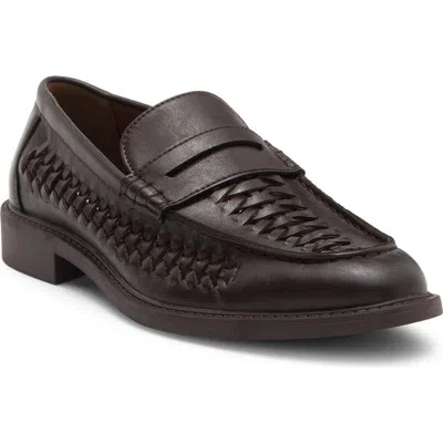 Steve Madden Rory Penny Loafer In Animal Print