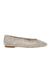 Steve Madden Round Head Ballet Shoes In Nude