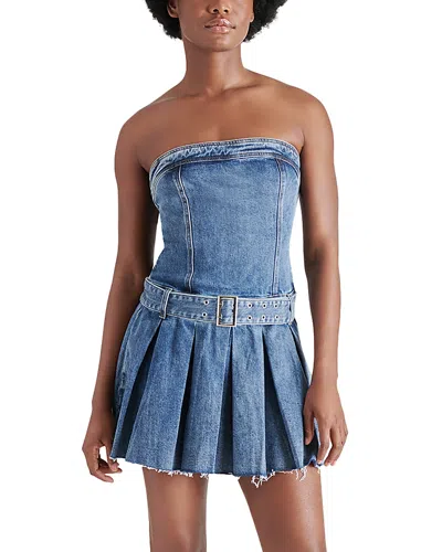STEVE MADDEN ROWE DENIM MINI DRESS