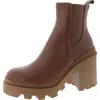 Steve Madden Roxie Fashion Boot Womens Leather Pull On Chelsea Boots In Multi