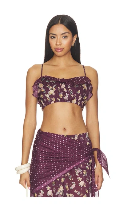Steve Madden Rubie Top In Port