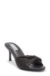 Steve Madden Russo Slide Sandal In Black