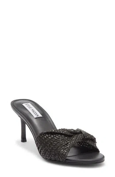 Steve Madden Russo Slide Sandal In Black
