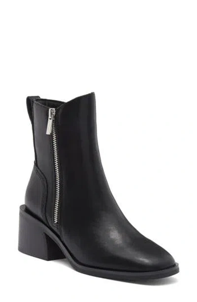 Steve Madden Ruthy Boot In Black Leather