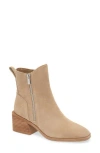 Steve Madden Ruthy Boot In Tan Suede