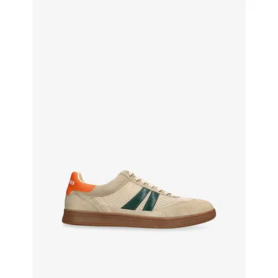 Steve Madden S Beige Comb Cassey Mesh Trainers Eur 41 / 7 Uk In Multi