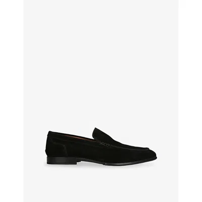 STEVE MADDEN S BLACK EIRIK SUEDE LOAFERS EUR 45 / 11 UK