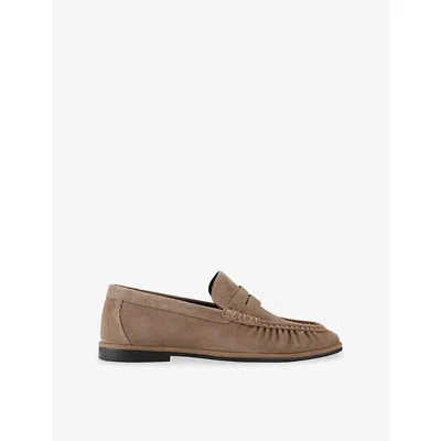 Steve Madden S  Derry Suede Loafers In Brown
