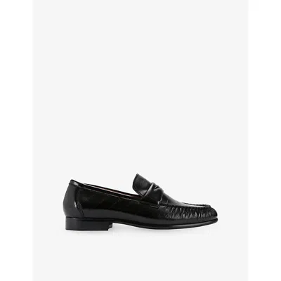 Steve Madden S  Passage Leather Loafers In Black
