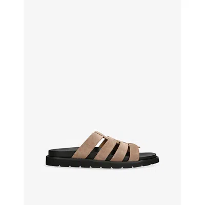 Steve Madden S Tan Ankara Suede Sandals Eur 40 / 6 Uk In Neutral