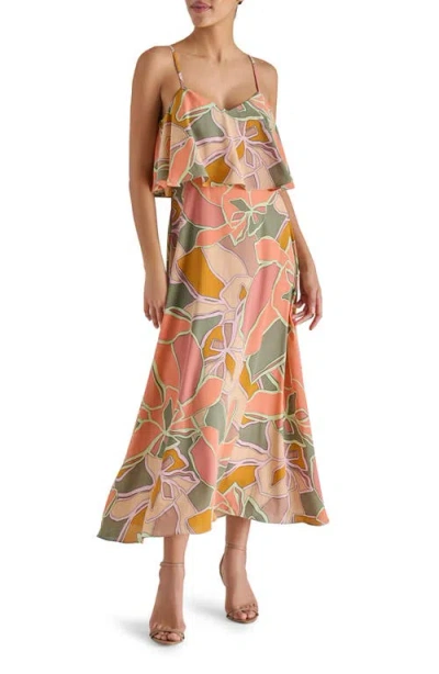 Steve Madden Sakura Popover Satin Dress