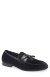 Steve Madden Salinas Tassel Loafer In Black