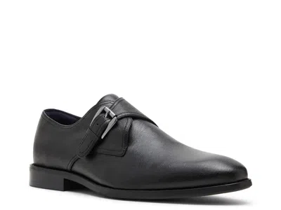 Steve Madden Salino Monk Strap Slipon In Black