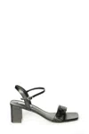 Steve Madden Sandalo Nero Con Tacco Haddie In Nero