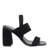 Steve Madden Maizie Block-heel Sandals In Black