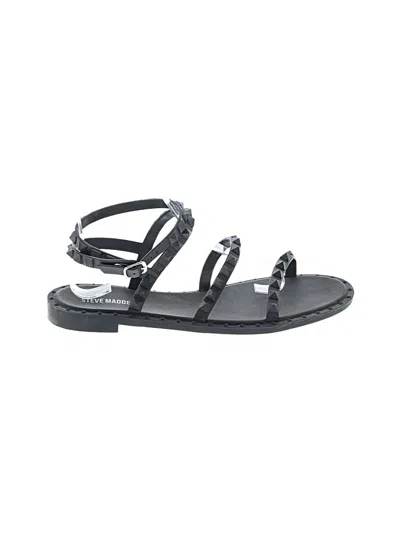 Pre-owned Steve Madden Sandals In Black