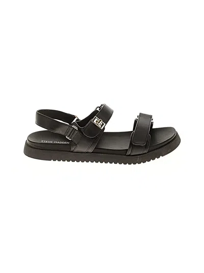 Pre-owned Steve Madden Sandals In Black