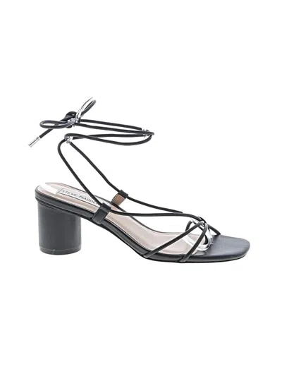 Pre-owned Steve Madden Sandals In Black