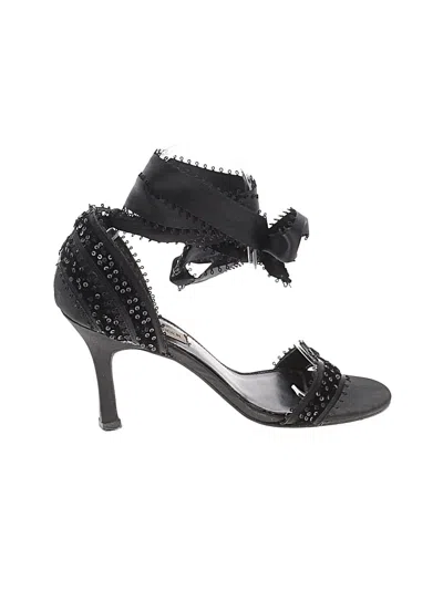 Pre-owned Steve Madden Sandals In Black