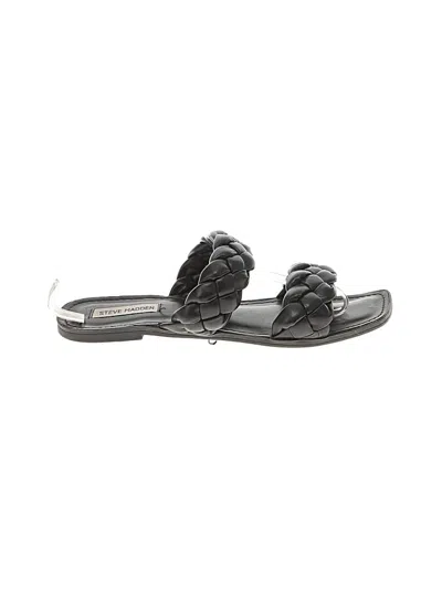 Pre-owned Steve Madden Sandals In Black