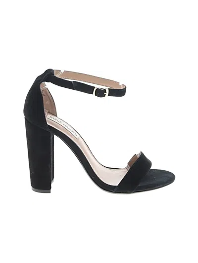 Pre-owned Steve Madden Sandals In Black