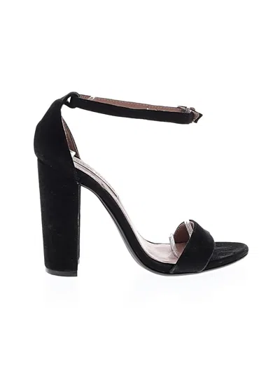 Pre-owned Steve Madden Sandals In Black