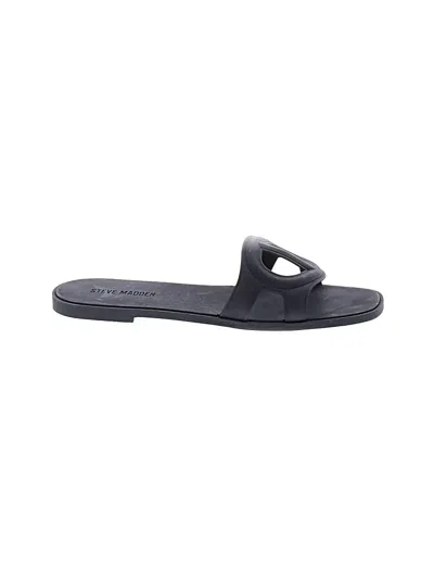 Pre-owned Steve Madden Sandals In Black
