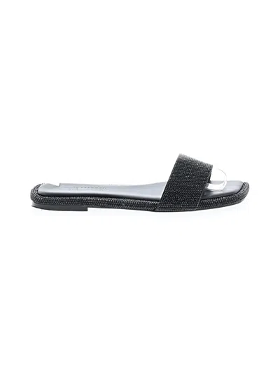 Pre-owned Steve Madden Sandals In Black