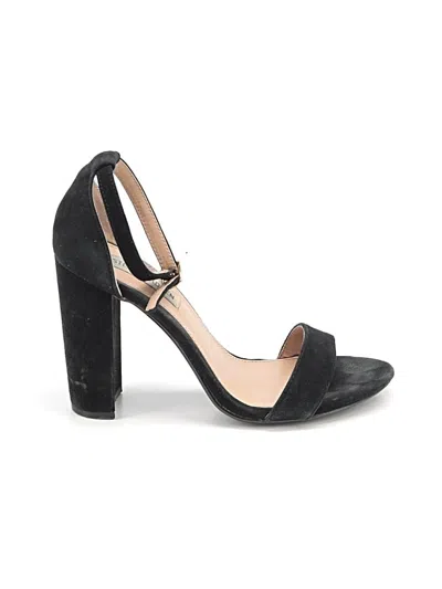 Pre-owned Steve Madden Sandals In Black