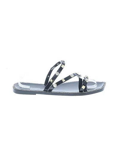 Pre-owned Steve Madden Sandals In Black