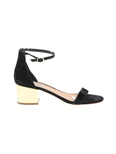Pre-owned Steve Madden Sandals In Black