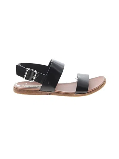 Pre-owned Steve Madden Sandals In Black