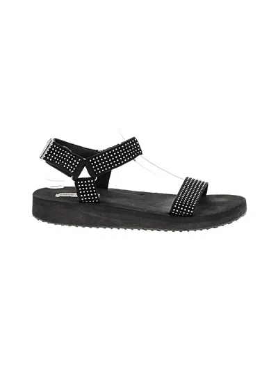 Pre-owned Steve Madden Sandals In Black
