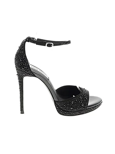 Pre-owned Steve Madden Sandals In Black